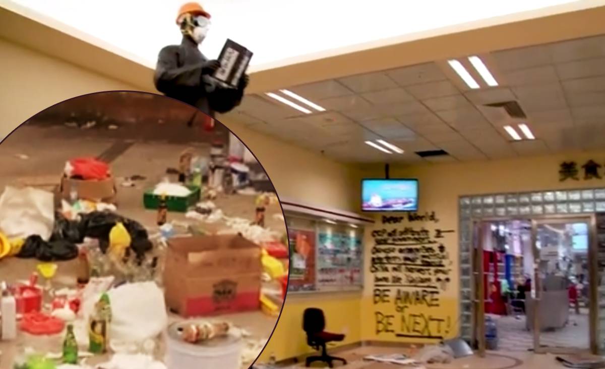 VIDEO Pogledajte na što sliči hongkonško sveučilište nakon prosvjeda